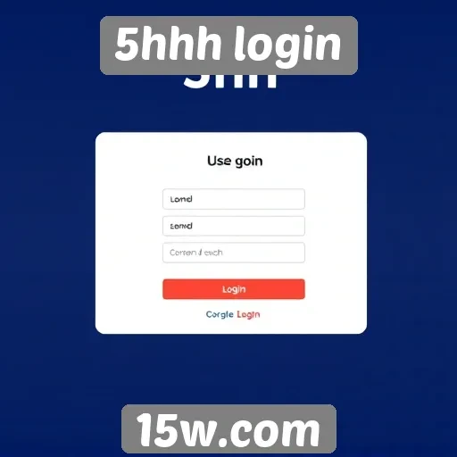 Acesso e funcionalidades do site 5hhh login
