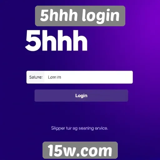 Características principais do site 5hhh login